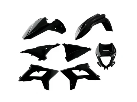 Kit plastice POLISPORT - Beta 2T/4T '13-'17 - Negru