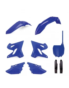 Kit plastice POLISPORT - (FULL KIT) YAMAHA YZ 125/250 '21  - AlbastruE Negru