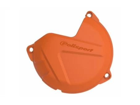 Protectie capac ambreiaj POLISPORT - KTM XCF/SXF 250/350 13-15, EXCF/XCW `12-`16 Husqvarna FC 250/350 14-15, FE250/350 14-16 - Portocaliu