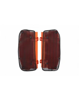 Protectie grilaj radiator POLISPORT - KAWASAKI KXF250 13-16 - Negru