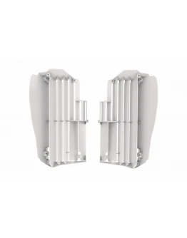 Protectie radiator POLISPORT YAMAHA YZ 250F '19-22; YZ 450F '1250F '20-22; WR 450F '19-22 - Alb
