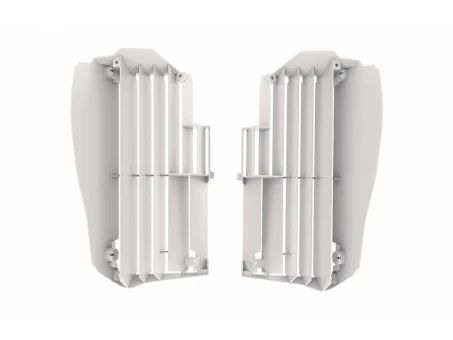 Protectie radiator POLISPORT YAMAHA YZ 250F '19-22; YZ 450F '1250F '20-22; WR 450F '19-22 - Alb