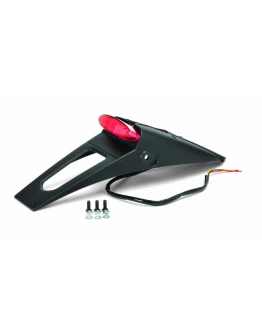Placa montaj numar inmatriculare cu bec RSP LED 2.0 POLISPORT - Negru