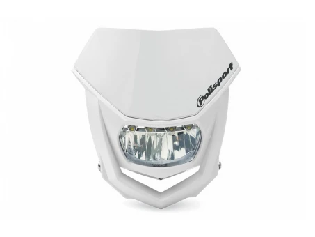Far moto POLISPORT MODEL HALO LED (led 12V) - Alb | 8667100001