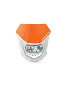 Far moto POLISPORT MODEL HALO LED (led 12V) - Portocaliu