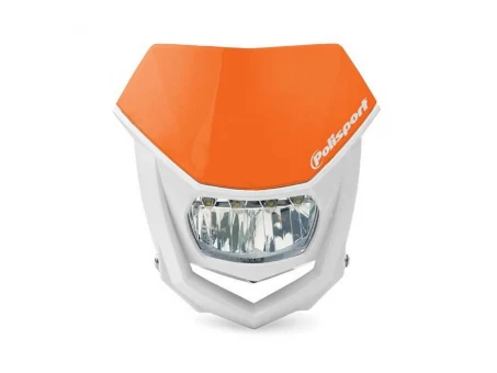 Far moto POLISPORT MODEL HALO LED (led 12V) - Portocaliu | 8667100004