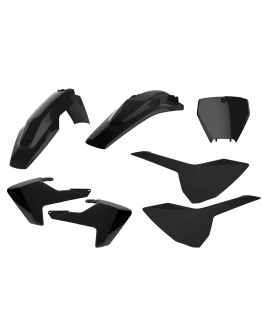 Kit plastice POLISPORT - Husqvarna TC/FC '16-'1 - Negru