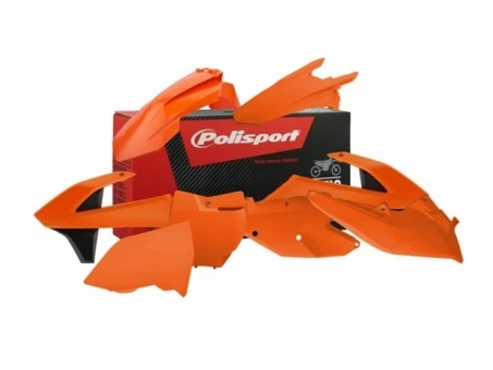 Kit plastice POLISPORT - KTM SX/SX-F '16-'1 - Portocaliu