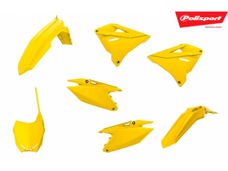Kit plastice POLISPORT - SUZUKI RM 125/250 '01-'0G NA RMZ 450 22' - Galben