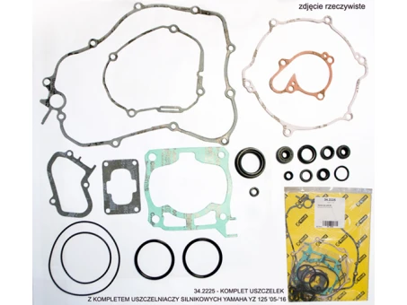 PROX KOMPLET USZCZELEK Z KOMPLETEM USZCZELNIACZY SILNIKOWYCH YAMAHA YZ 125 05-17 | 34.2225
