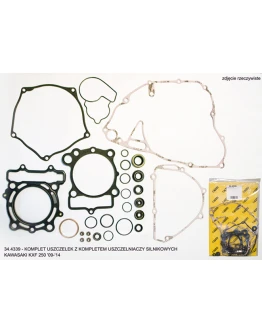 Set complet garnituri ProX cu set simeringuri KAWASAKI KXF 250 '09-'16