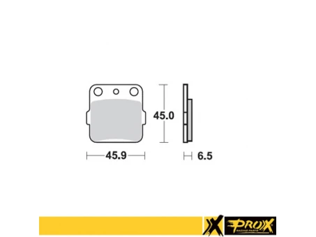 PROX KLOCKI HAMULCOWE KH84 / KH84/3 HONDA CR 80/85 86-07, CRF 150R 07-09 PRZÓD, YAMAHA YZ 80/85 93-19, YZ 65 19-20 TYŁ | 37.200802