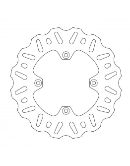 Disc de frana spate ProX SUZUKI RM 85 '05-'17 WAVE
