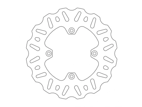 PROX TARCZA HAMULCOWA TYŁ SUZUKI RM 85 05-17 WAVE | 37.BD23105