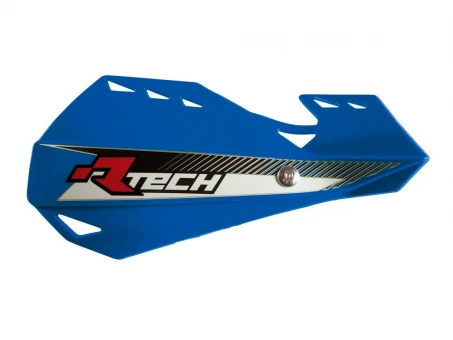 Set Handguard Racetech (RTech) Dual EVO Cu Prindere pe Ghidon - Albastru