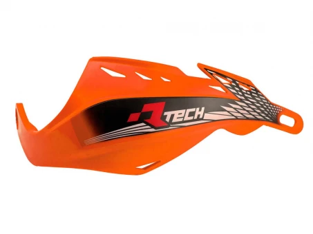 Set Handguard Racetech (RTech) Gladiator Easy Cu Prinderi Ghidon de 22.2 mm și 28.6 mm - Portocaliu