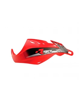 Set Handguard Racetech (RTech) Gladiator Easy Cu Prinderi Ghidon de 22.2 mm și 28.6 mm - Rosu