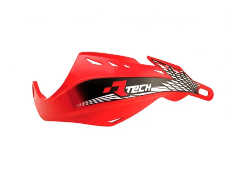 Set Handguard Racetech (RTech) Gladiator Easy Cu Prinderi Ghidon de 22.2 mm și 28.6 mm - Rosu