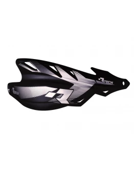 Set Handguard Racetech (RTech) Cu Prindere pe Ghidon (22.2MM și 28.6MM) - Negru