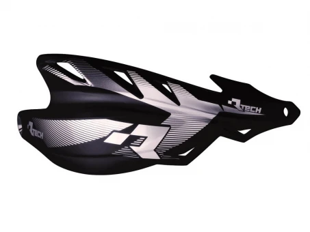 Set Handguard Racetech (RTech) Cu Prindere pe Ghidon (22.2MM și 28.6MM) - Negru