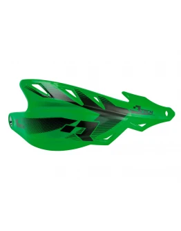 Set Handguard Racetech (RTech) Cu Prindere pe Ghidon (22.2MM și 28.6MM) - Verde