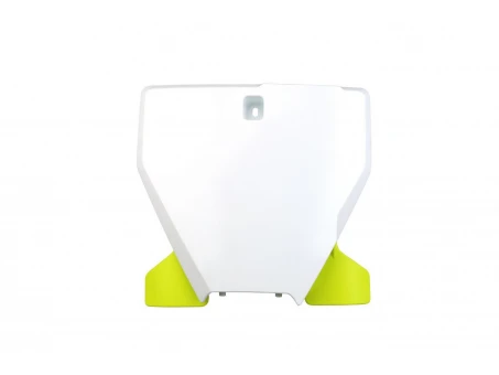 Placa numar start UFO cu extensie HUSQVARNA TC 125/250, FC 250/350/450 19-21, culoare Alb | HU03395041