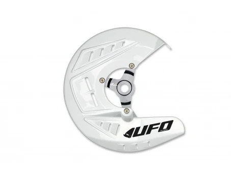 Protectie disc frana fata UFO KTM SX 125/150/250, EXC 125/200/250/300, SX-F/EXC-F 250/350/450 10-14, EXC-F 500 11-14, culoare Alb | KT04068041