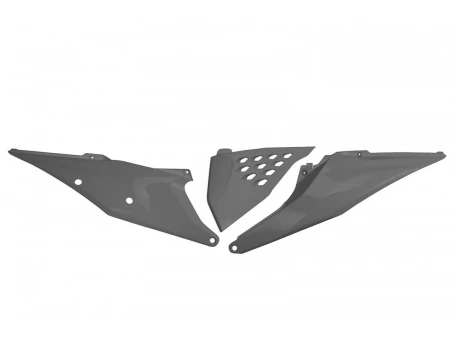 Carene laterale UFO KTM SX/SXF(SX-F) 125/150/250/350/450 19-22, EXC 125 20-21, EXC/EXCF(EXC-F) 150/250/300/350/450/500 TPI 20-2023 Z  culoare Gri | KT05004341