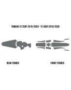 TWIN AIR OKLEINA PRZECIWBŁOTNA YAMAHA YZ 250F 19-22, YZ 450F 18-21 (MUD DEFLECTOR FOAM) | 177767201