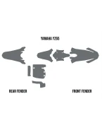 TWIN AIR OKLEINA PRZECIWBŁOTNA YAMAHA YZ 65 19-21 (MUD DEFLECTOR FOAM) | 177767202