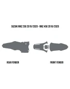 TWIN AIR OKLEINA PRZECIWBŁOTNA SUZUKI RMZ 250 19-21, RMZ 450 18-21 (MUD DEFLECTOR FOAM) | 177767301