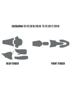 TWIN AIR OKLEINA PRZECIWBŁOTNA HUSQVARNA (MUD DEFLECTOR FOAM) | 177767500