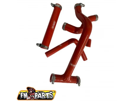 Kit furtune radiator silicon FM-Parts BETA RR 250/300 20-24 Culoare Rosu | FP5488BRE