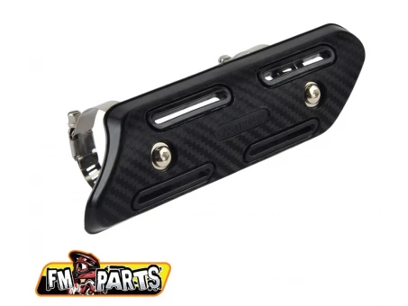 Protectie evacuare FM-Parts 4T Negru | FP100M001BK
