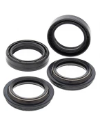 ALL BALLS KOMPLET USZCZELNIACZY OLEJOWYCH I PYŁOWYCH HONDA CR80/85 96-07, CBR250/300R 11-15, KAWASAKI ER-5 97-06 (37X50X11) | 56-123