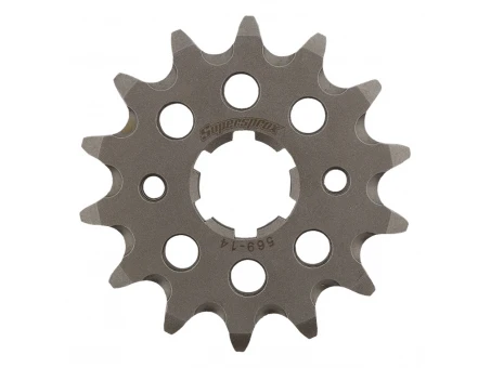Pinion fata SUPERSPROX 569 14 Auto-curatare KAWASAKI KX 250 87-98, YAMAHA YZ 250 77-98 (JTF569.14) (Pas 520) | CST-569:14.1