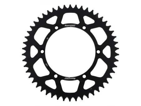 Pinion spate SUPERSPROX Aluminiu 7075-T6 (ERGAL) 489 50 KAWASAKI KX/KXF 84-18 (JTR460.50) Culoare Negru | RAL-460:50-BLK