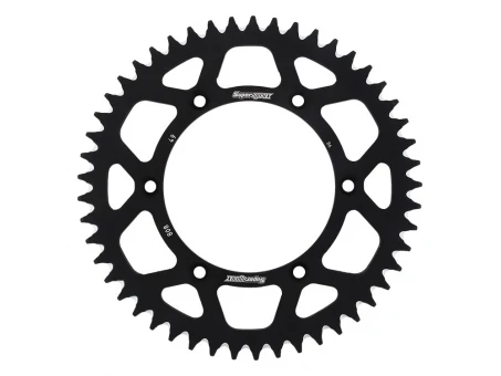 Pinion spate SUPERSPROX Aluminiu 7075-T6 (ERGAL) 808 49 SUZUKI RM/RMZ (JTR808.49) Culoare Negru | RAL-808:49-BLK