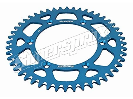 Pinion spate SUPERSPROX Aluminiu 7075-T6 (ERGAL) 899 51 KTM SX/EXC (JTR897.51) Culoare Albastru | RAL-990:51-BLU