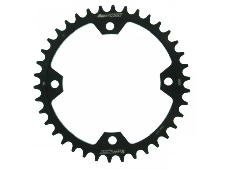 Pinion spate SUPERSPROX 4588 38 YAMAHA YFZ 450R 09-16, YFM 250/350/450/700 RAPTOR (JTR1857.38) (JTR857.38) Culoare Negru | RFE-1857:38-BLK