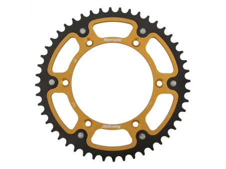 Pinion Spate SUPERSPROX 270 48 STEALTH (Otel-Aluminiu) pentru Yamaha YZ/YZF '99-'18 - Auriu