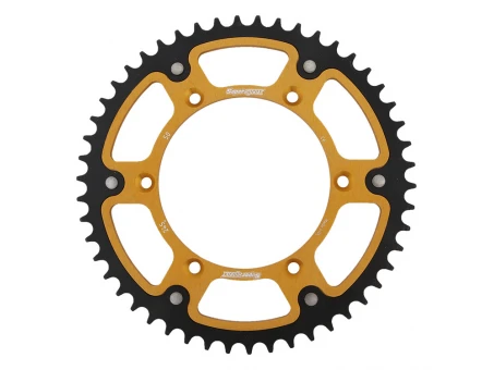 Pinion spate SUPERSPROX 270 50 STEALTH Aluminiu/Otel YAMAHA YZ/YZF 99-18 (JTR251.50) (JTR245/2.50) Culoare Auriu | RST-245:50-GLD