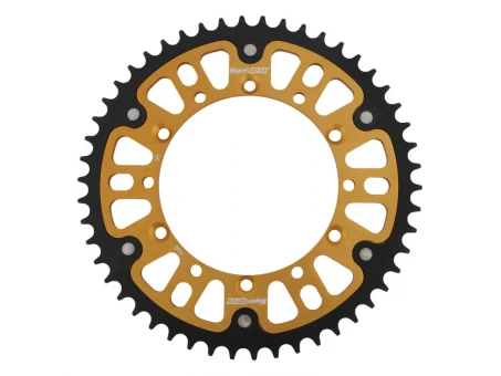 Pinion spate SUPERSPROX 489 50 STEALTH Aluminiu/Otel KAWASAKI KX/KXF `84-18 (JTR460.50) Culoare Auriu | RST-460:50-GLD