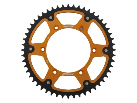 Pinion Spate SUPERSPROX 808 52 STEALTH (Otel-Aluminiu) pentru Suzuki RM/RMZ - Auriu
