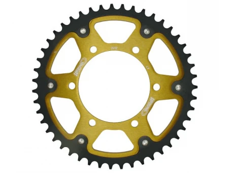 Pinion spate SUPERSPROX 899 49 STEALTH Aluminiu/Otel KTM SX/EXC (JTR897.49) Culoare Auriu | RST-990:49-GLD