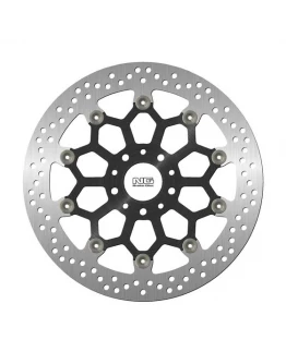 Disc frana fata NG -  KTM DUKE 890 R ABS '20-'22 (320X52X5MM) (5 gauri) flotant (centru aluminiu)