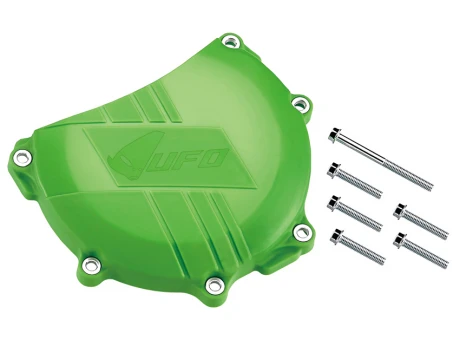 Protectie capac ambreiaj UFO KAWASAKI KXF 450 06-15, culoare Verde | AC02405