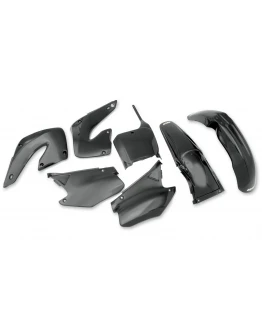 Kit complet plastice UFO HONDA CR 125/250 '00-'01 culoare Negru (HO100E001)