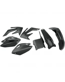 Kit complet plastice UFO HONDA CRF 250R '04-'05 culoare Negru (HO104E001)