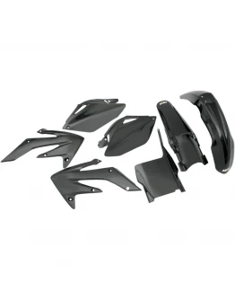 Kit complet plastice UFO HONDA CRF 250R '06-'07 culoare Negru (HO105E001)